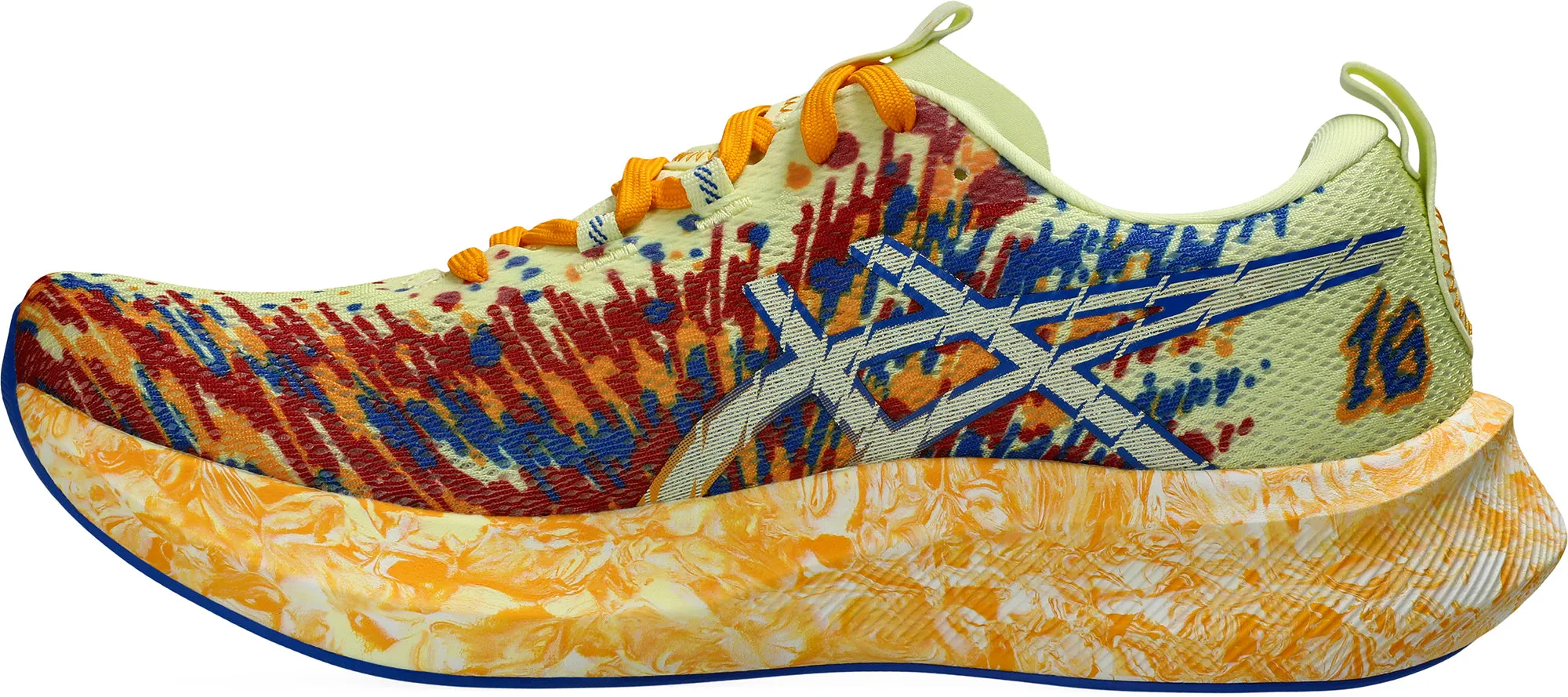Comfortable foot alignment Asics Noosa Tri 16 Mens Running Shoes - Yellow