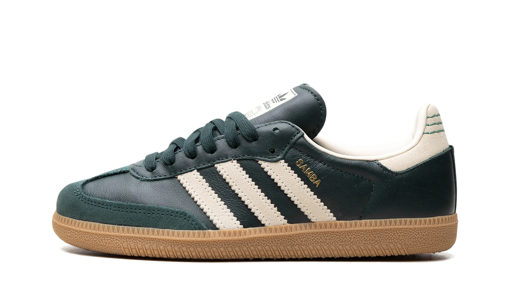 Samba OG "Shadow Green Cream White Gold Metallic" Canyon Hike