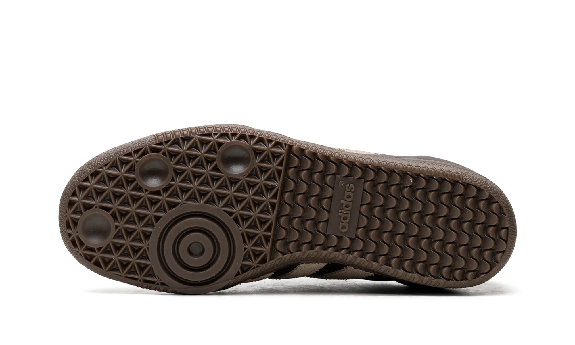Samba OG "Dark Brown Beige Gum" party look Rain Jog