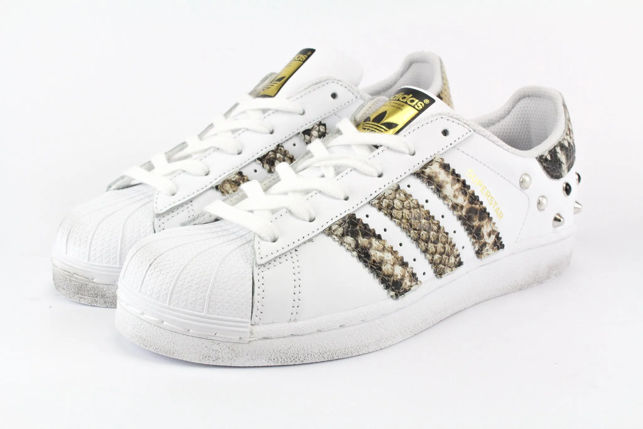 Adidas Superstar Pitone & Borchie Cozy Design Effortless Walk