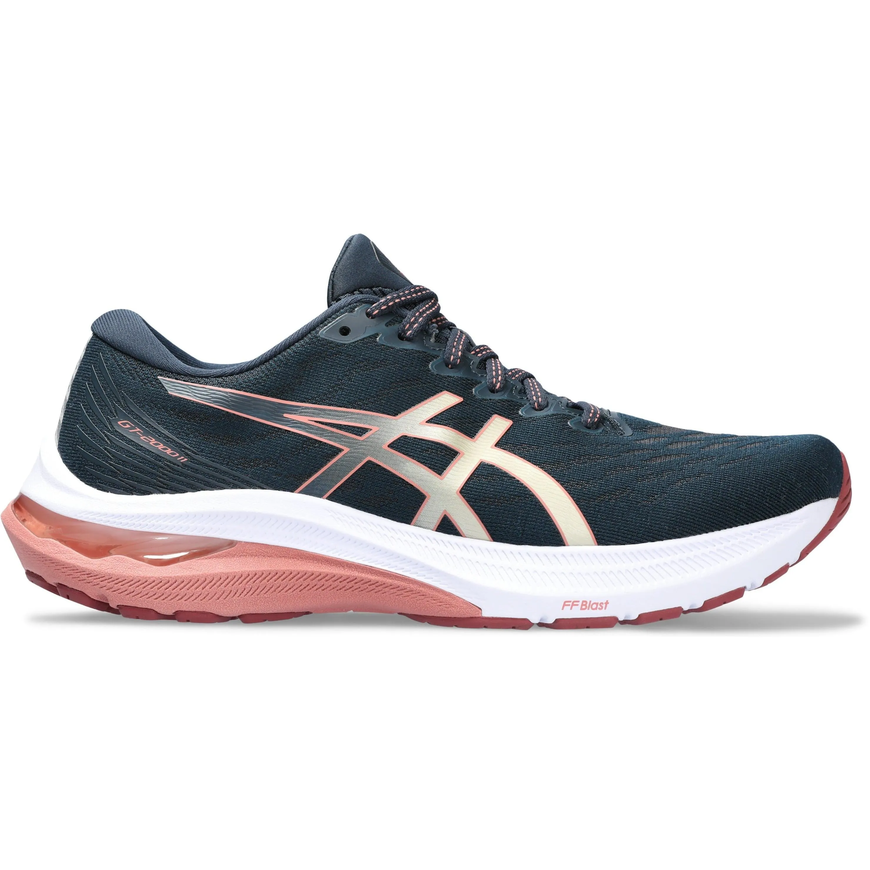 posture - correcting shoes Asics GT 2000 11 Womens Running Shoes - Blue