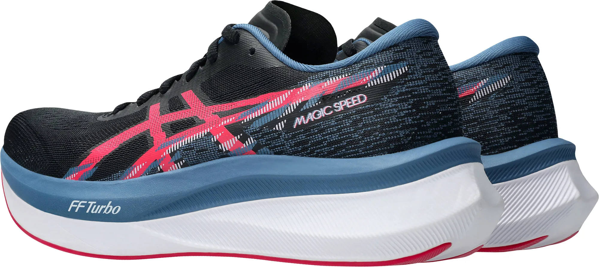 Anti - skid mountain biking shoes Asics Magic Speed 4 Womens Running Shoes - Black
