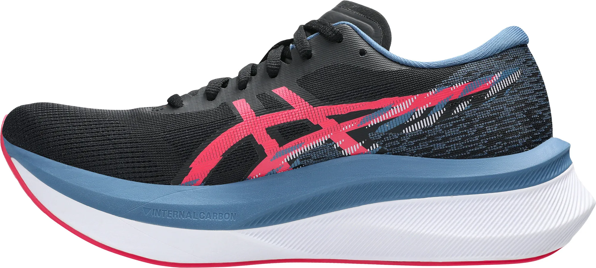 Asics Magic Speed 4 Womens Running Shoes - Black training - day running shoes Athletic Fit