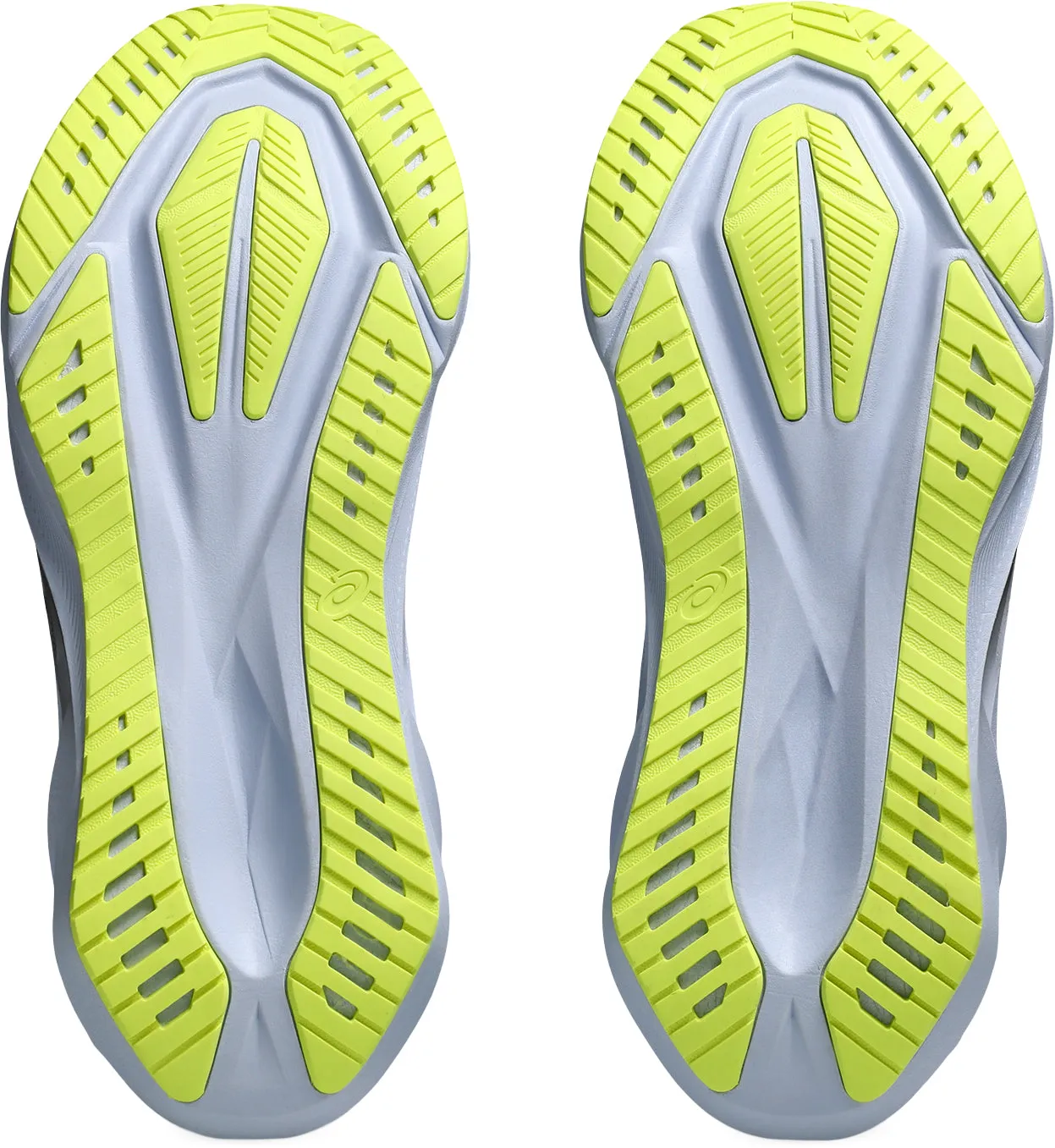 Asics NovaBlast 5 Mens Running Shoes - Black Light - weight laces