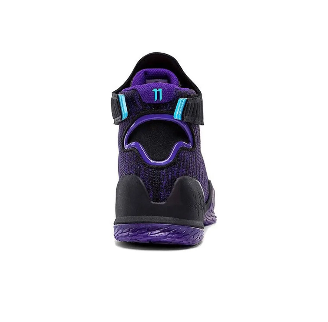 Game Speed Support Game-Ready Cushioning Anta Men's Klay Thompson Kt3 Black/Purple Basketball Shoes