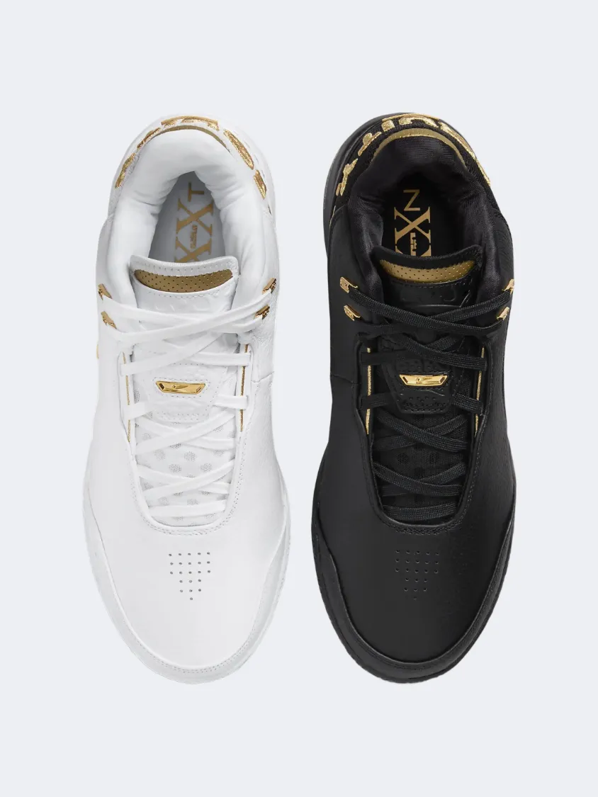 Nike Zoom Lebron Nxxt Generation Ampd Men Basketball Shoes White/Gold/Black Every Step