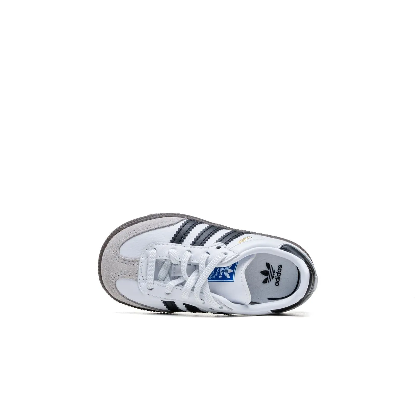 Subtle colors Canvas Material Adidas Originals Samba OG EL I Ftwr White/Core Black/Gum