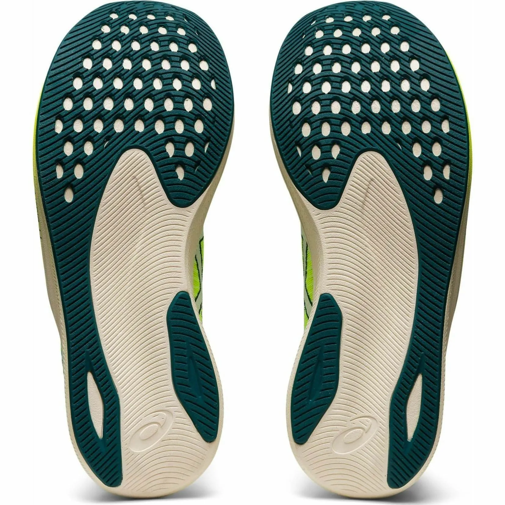 Asics Magic Speed 2 Womens Running Shoes - Yellow running in a tunnel area shoes fitness class