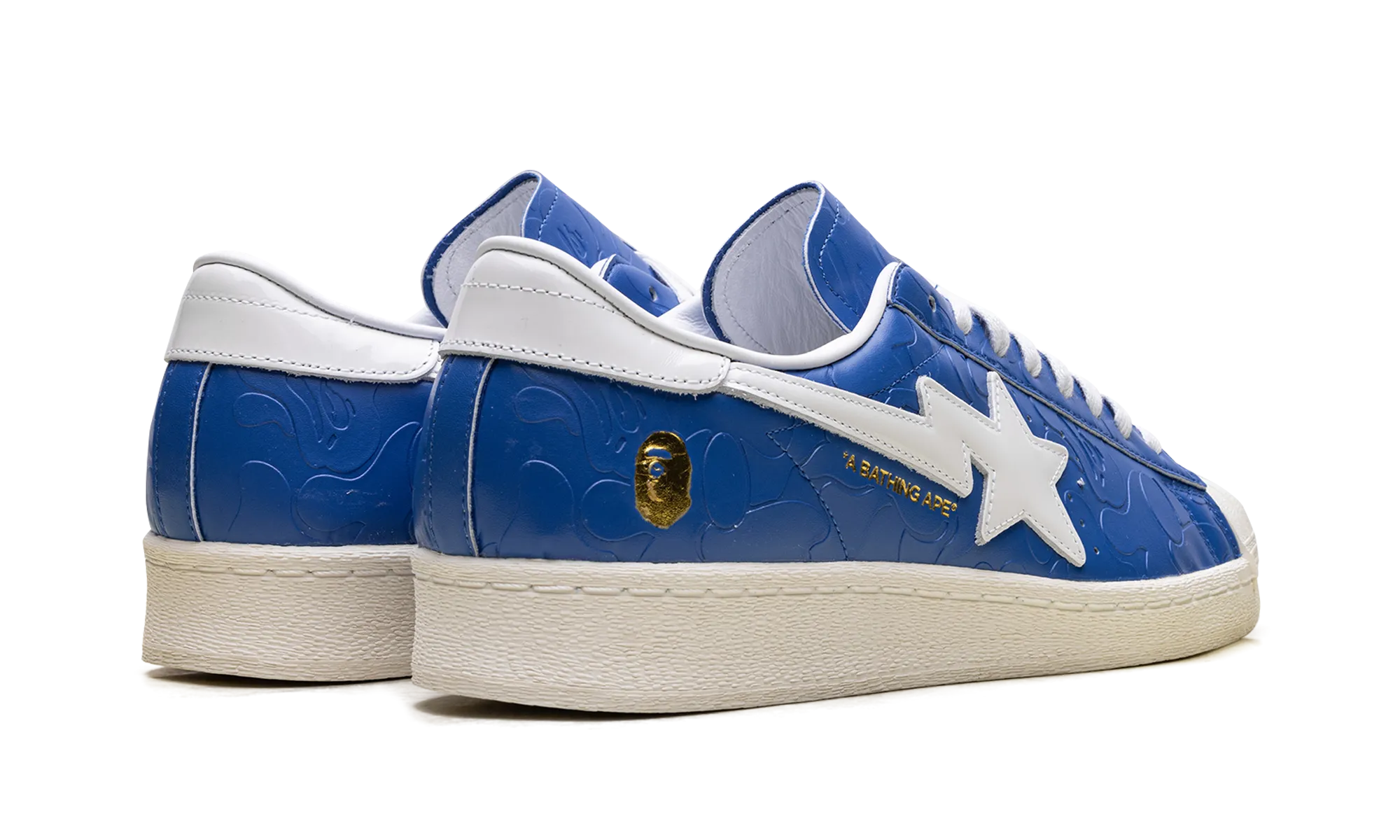Superstar Vintage "Bape Blue White" Ventilation Channel System