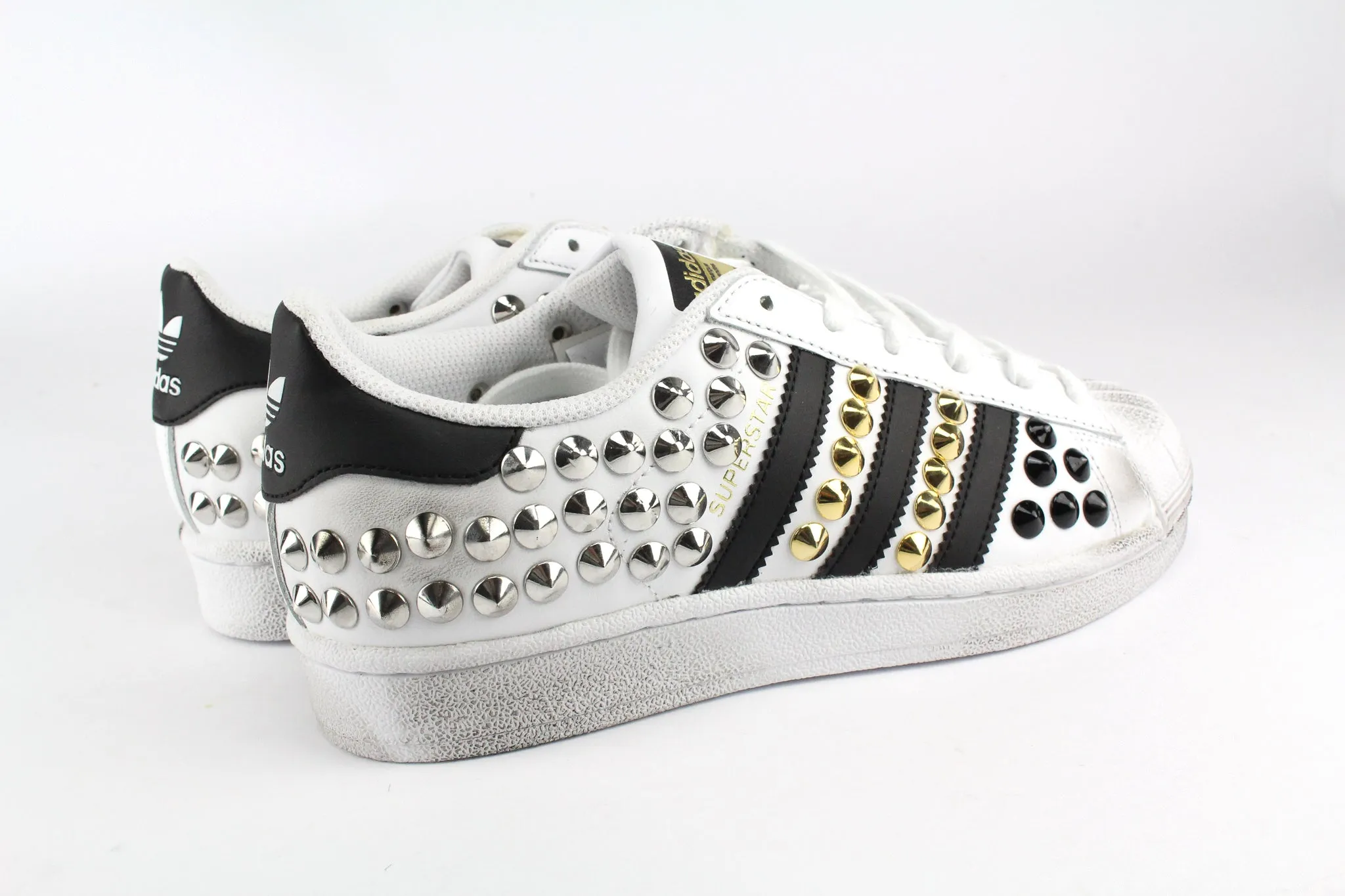 Stride Light Adidas Superstar Total Borchie Tris