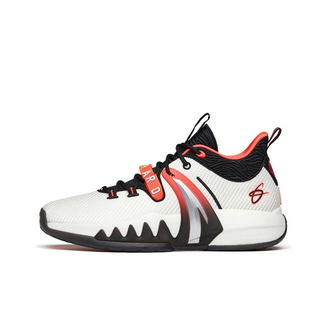 Anta Gordon Hayward GH2 - White/Red Multi Density Outsole Responsive Forefoot Zoom