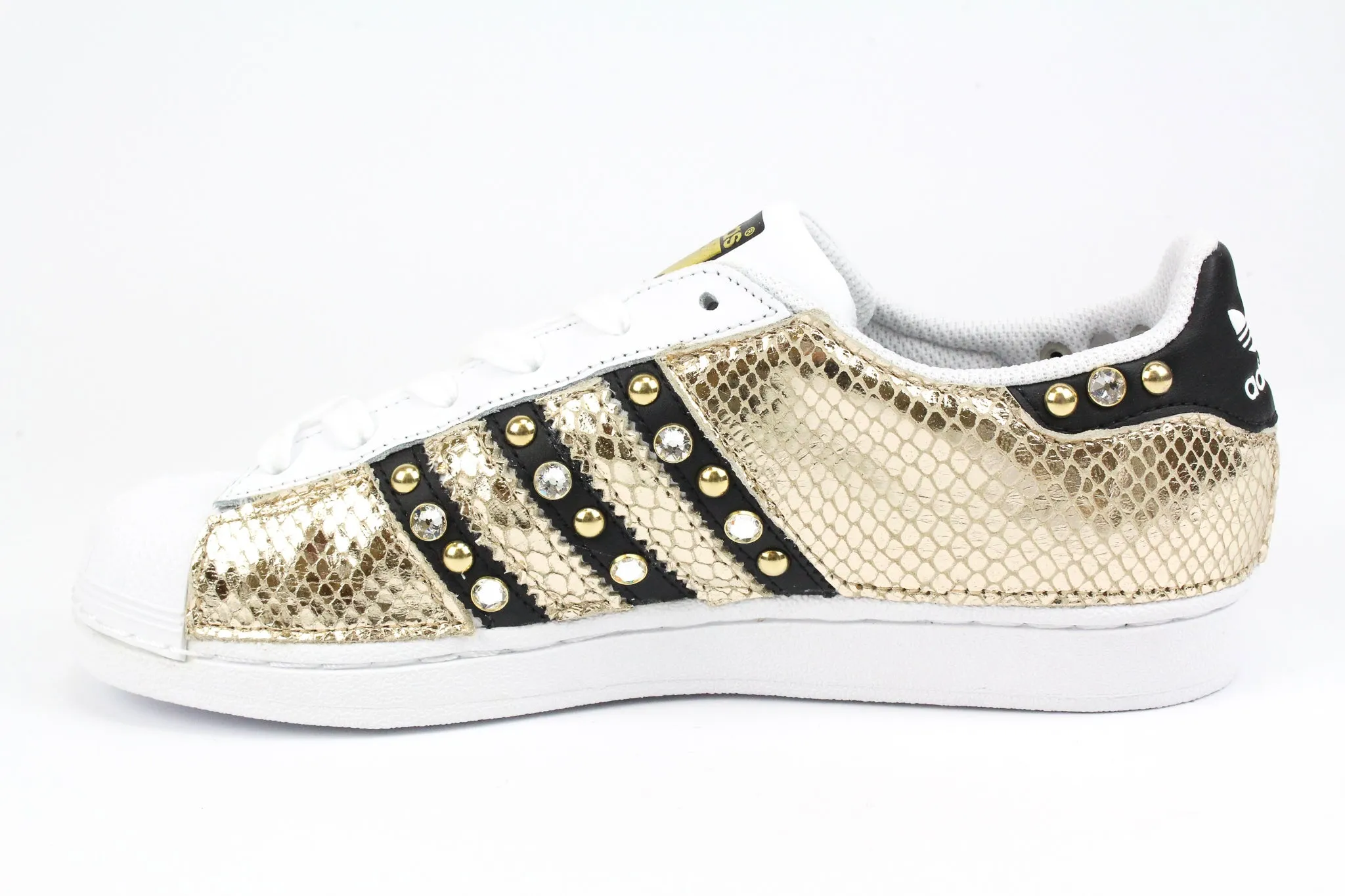 Adidas Superstar Total Pitone Gold & Strass All Season Use