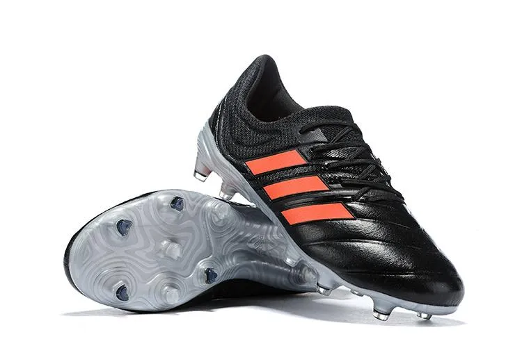 New Adidas Copa 19   FG Exhibit Soccer Cleats Shoes Black Compact Feel Speed Design