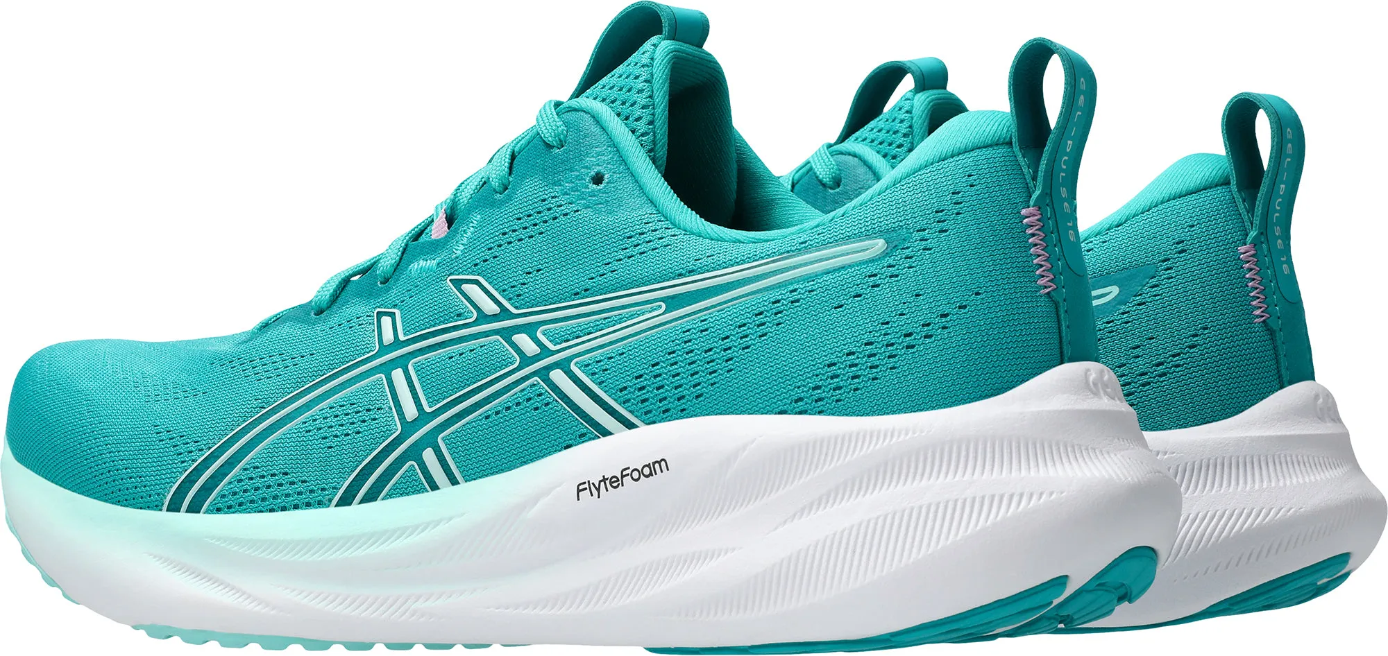 Anti Friction Lining running efficiency Asics Gel Pulse 16 Womens Running Shoes - Green