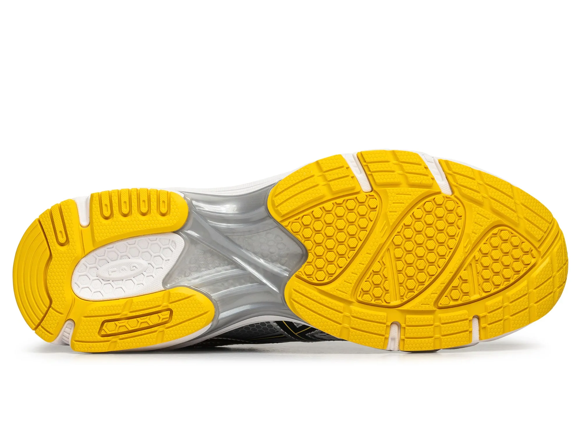 running in a cliff area shoes Asics Gel-DS Trainer 14 'White / Tai-Chi Yellow'