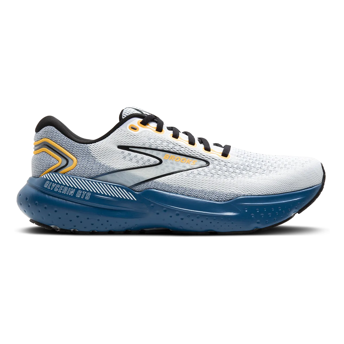 Brooks Glycerin 21 - White - Sapphire - Orange Versatility Hyper Elastic Boundary