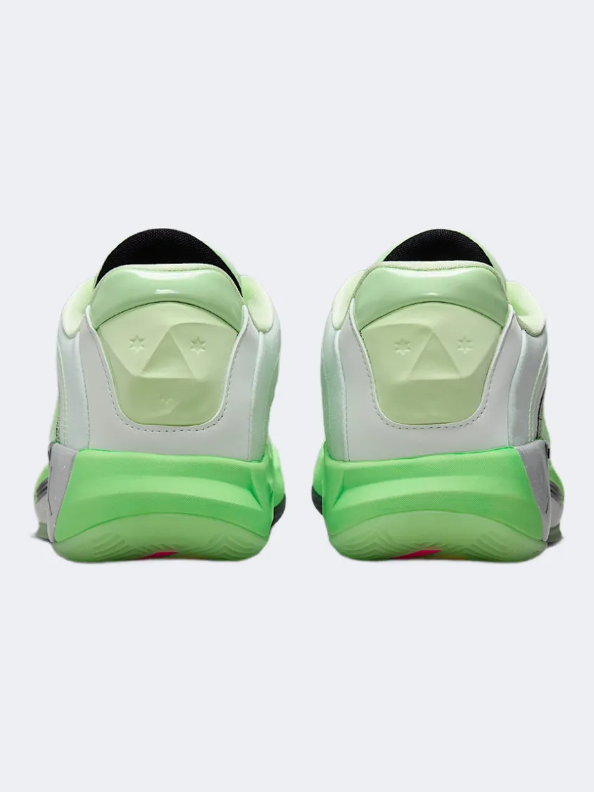 Flexible Sole Nike Luka 4 Gone Fishing Men Basketball Shoes Green/Silver/Black