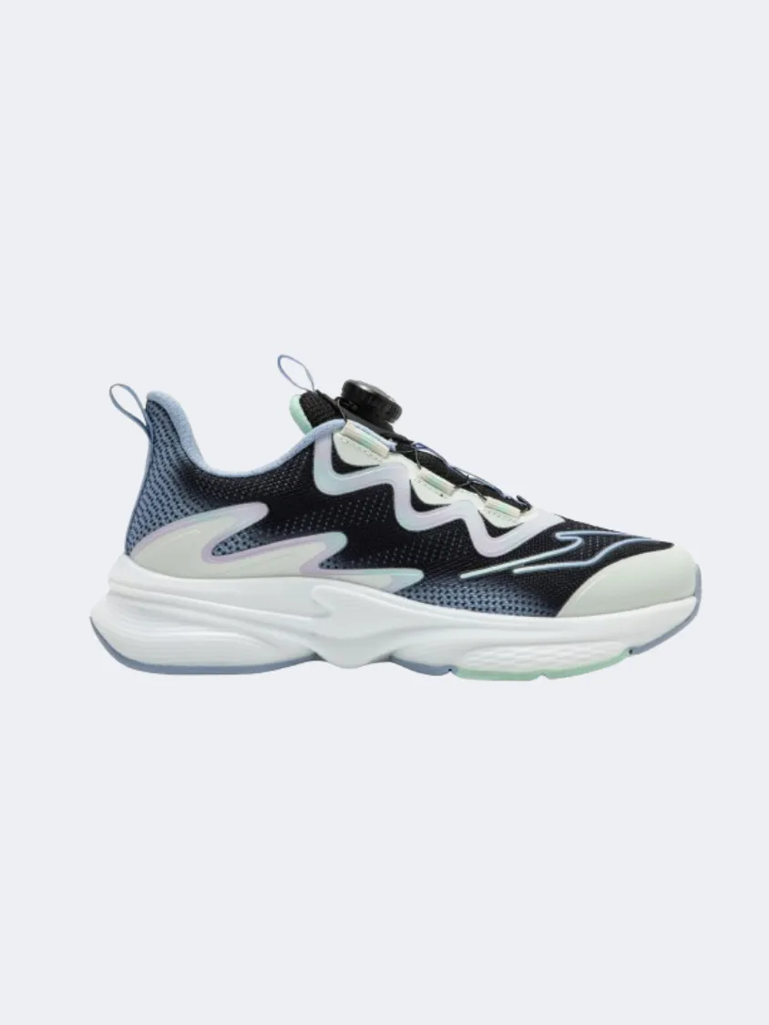 Erke Gs Boys Basketball Shoes Black/Grey Ergonomic City Adventure Moisture Wicking Lining