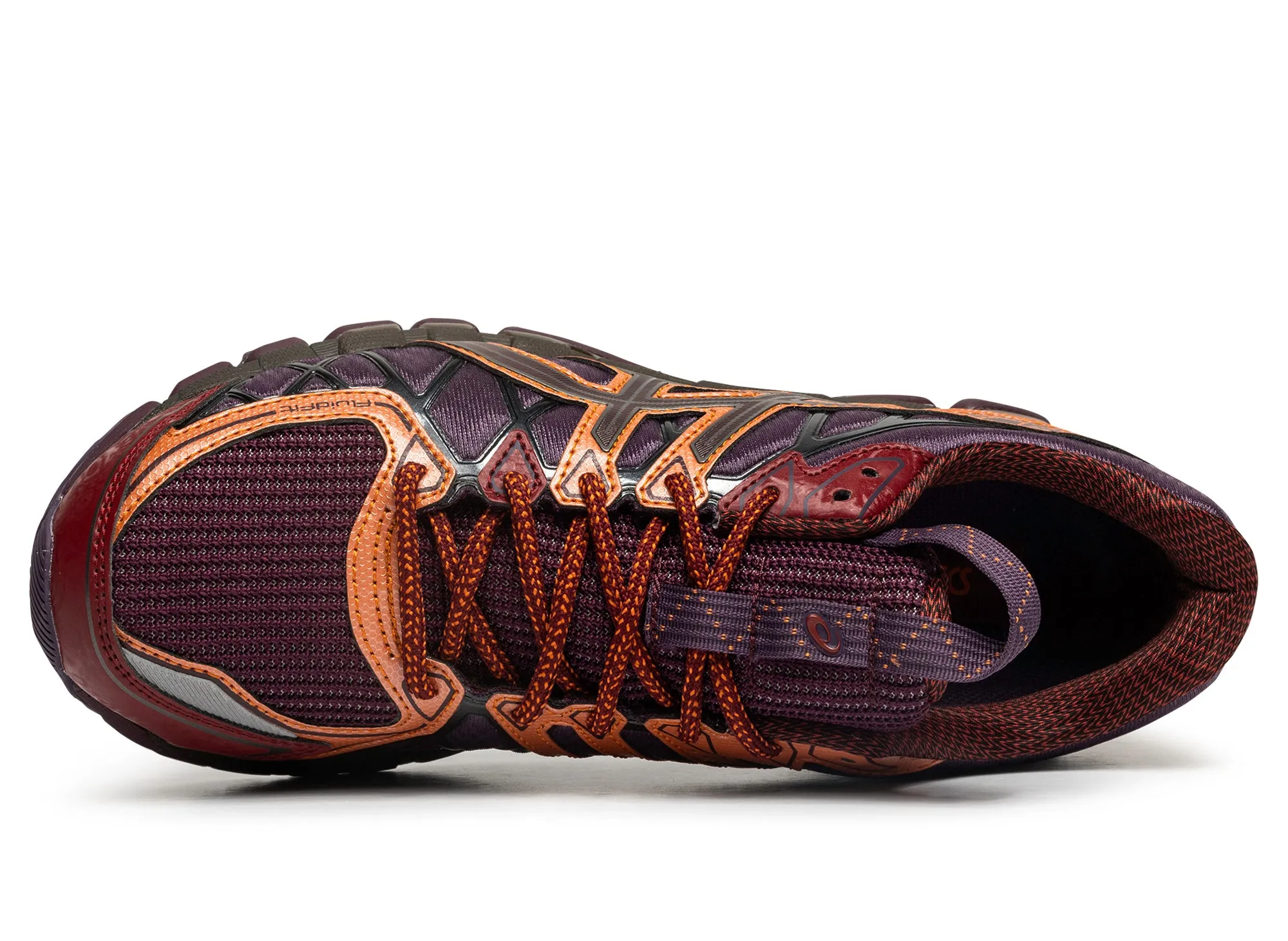herringbone outsole shoes Asics x Kiko Kostadinov UB10-S Gel-Kayano 20 'Deep Plum / Beet Juice'