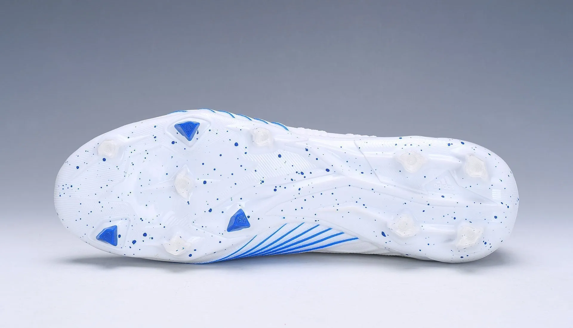 Indoor Grip New Adidas Predator 19.1 FG Soccer Cleats Shoes White Blue