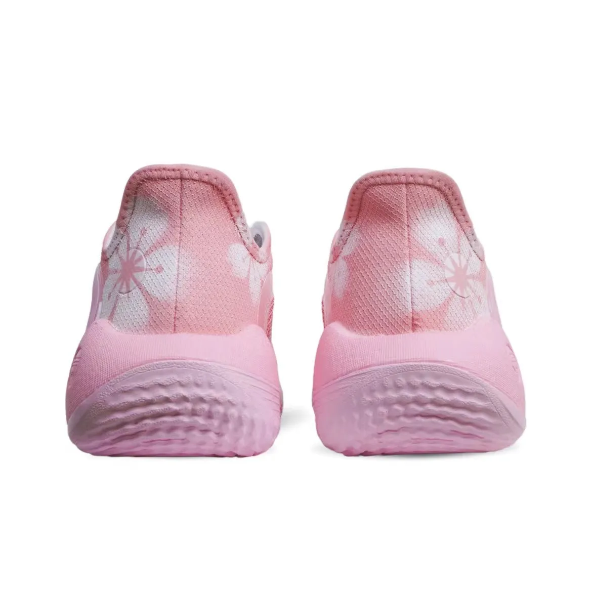 1.??Custom Sneakers??Anta Three-Point Rain 2 - Cherry Blossoms Flex Groove Engineering Lateral Stability Walls
