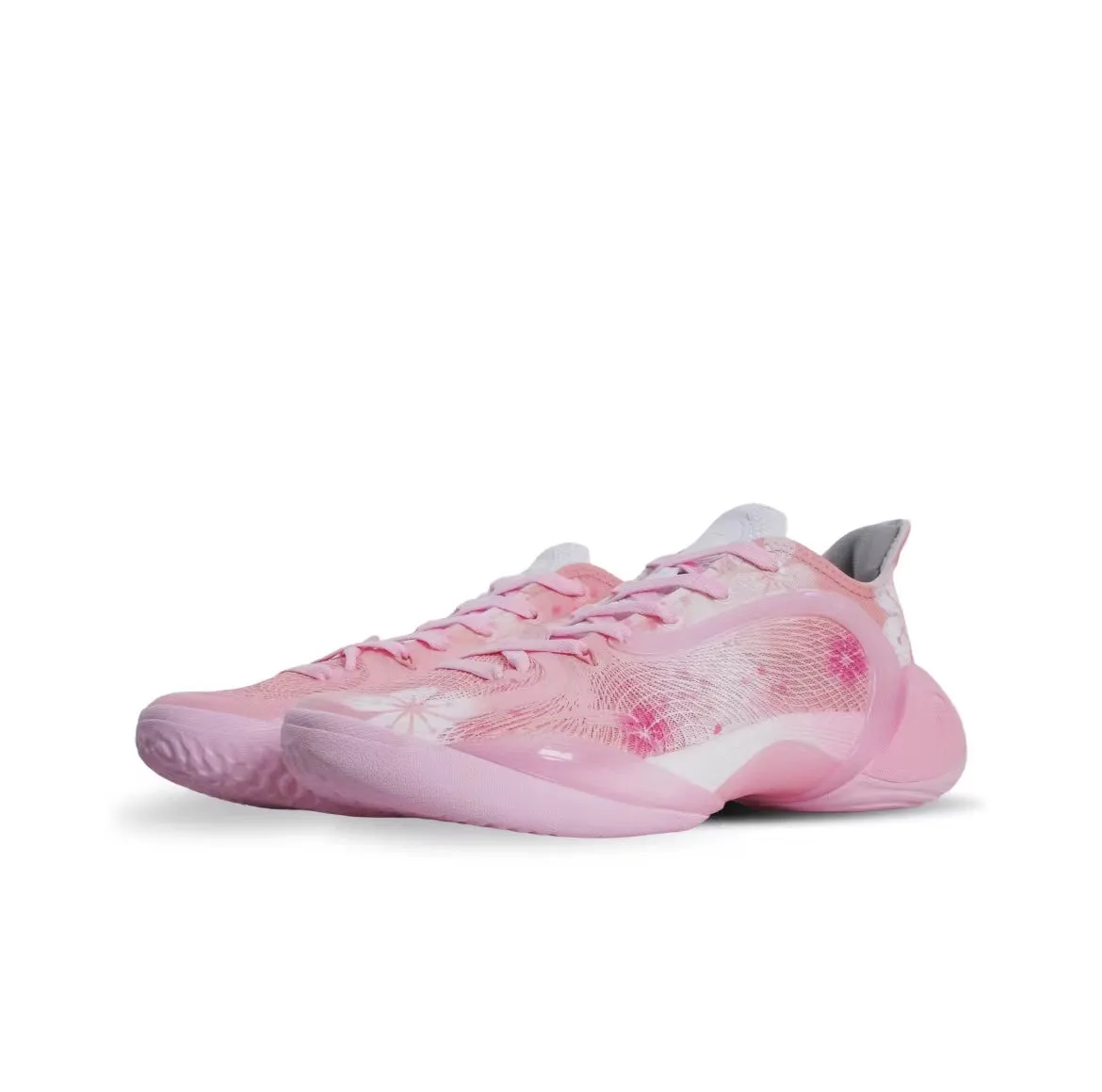 1.??Custom Sneakers??Anta Three-Point Rain 2 - Cherry Blossoms Comfort Flex Shock Diffusion Technology