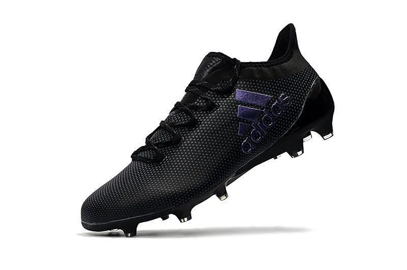 Quick Motion Elastic Cushion New Adidas X Series FG TPU Soccer Cleats Shoes Black