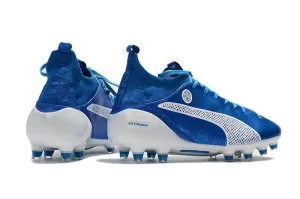Easy Entry PUMA evoTOUCH Pro FG Soccer Cleats Blue White