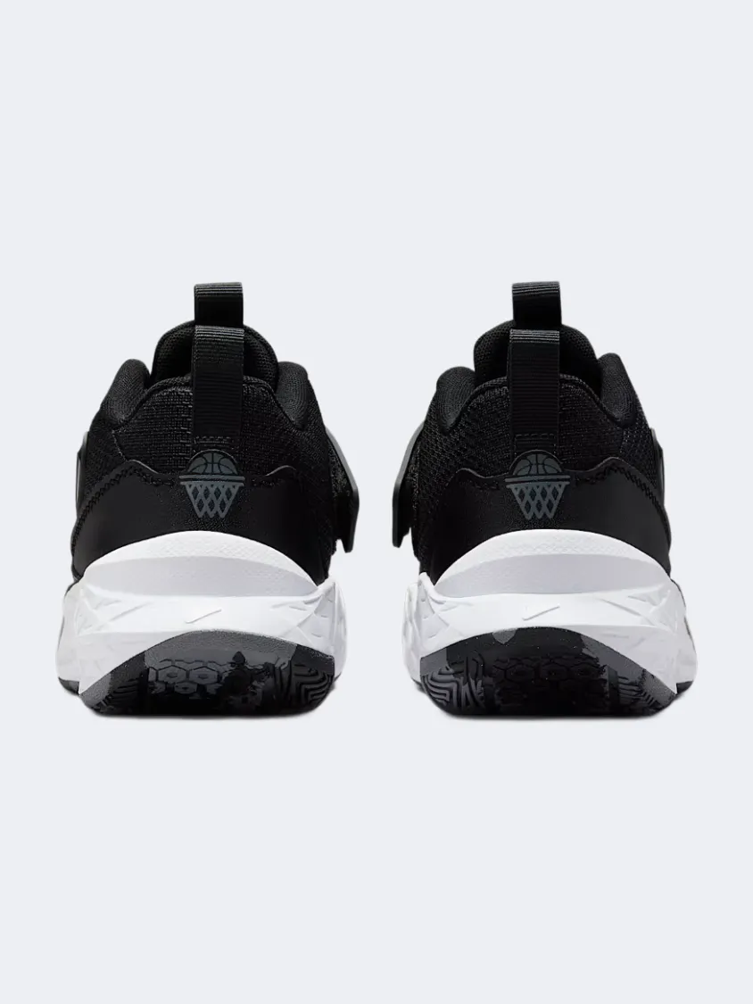 Nike Team Hustle 12 Gs-Unisex Basketball Shoes Black/Anthracite Celebrity Vibe Winter Base