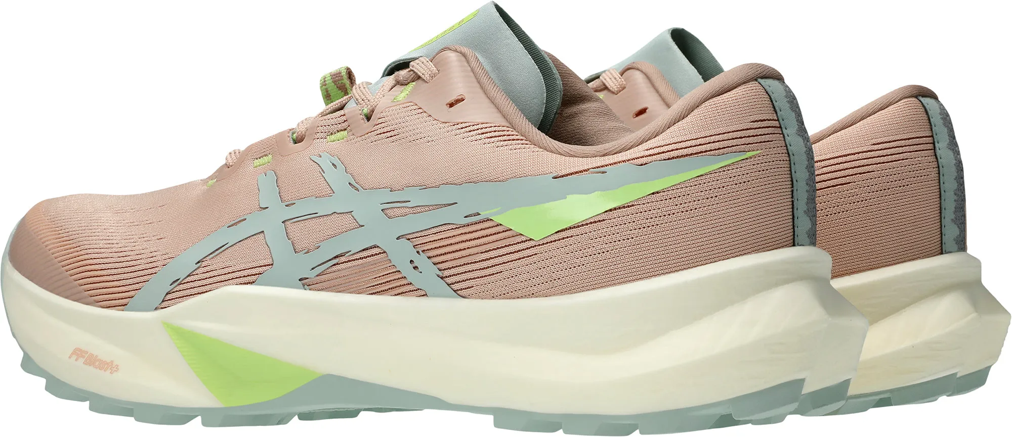 easy - clean running gear Rough surface running Asics Fuji Lite 6 Womens Trail Running Shoes - Pink