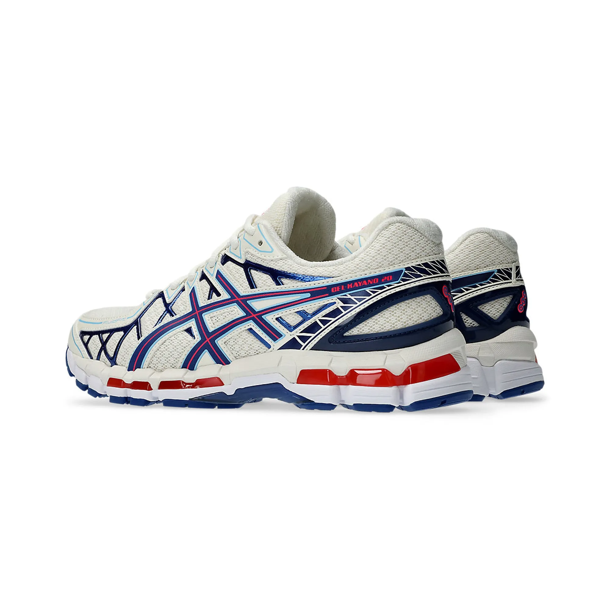 Speed Flex ASICS Gel-Kayano 20 'Cream Blue Red' (2025)
