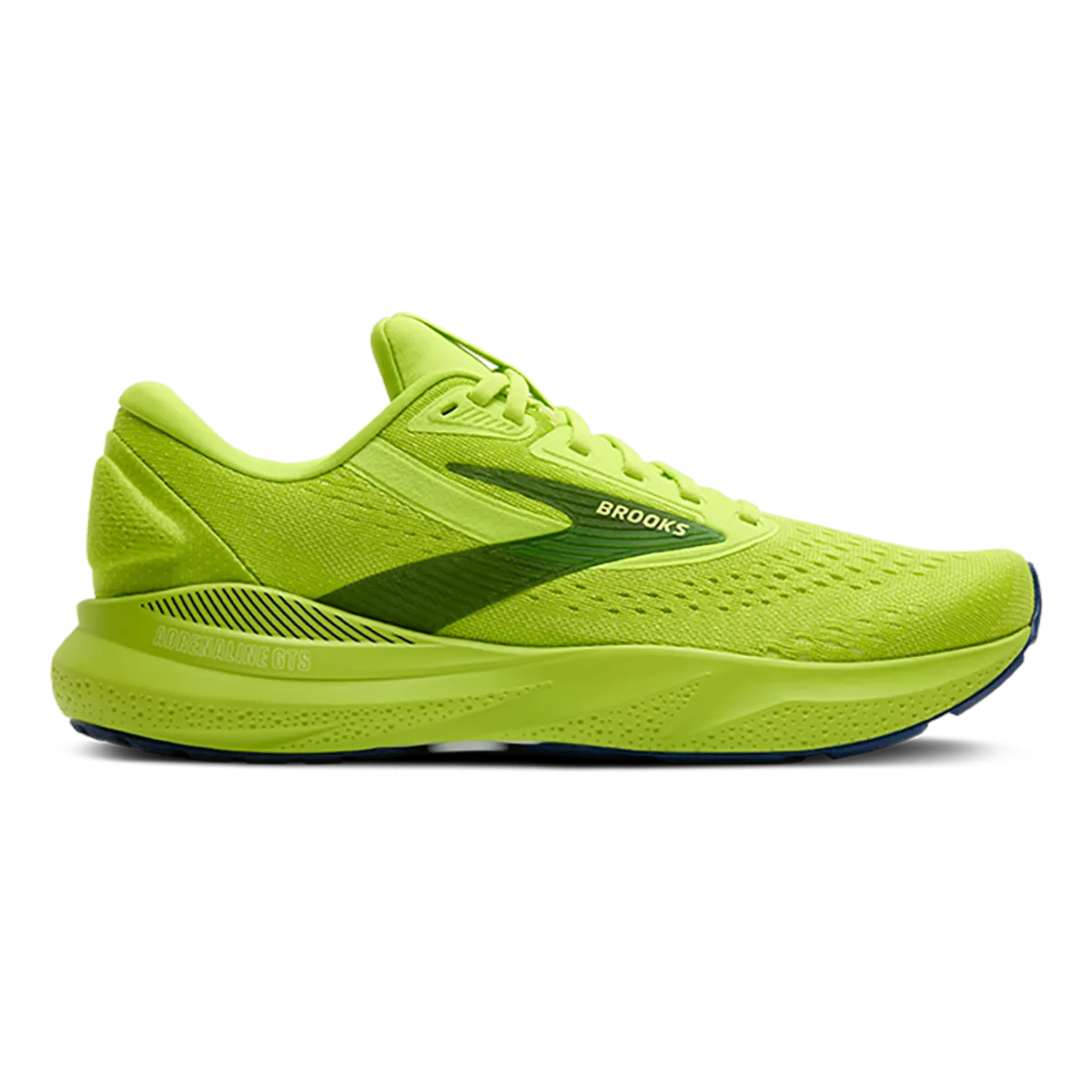 Brooks Adrenaline GTS 24 Acid Lime - Sunny Lime - Navy formal - style shoes Adaptive Harness