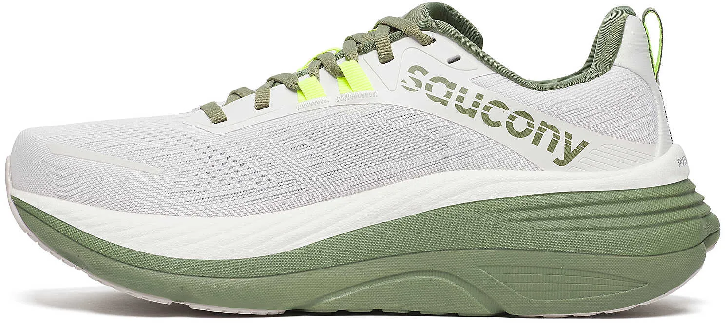 Saucony Hurricane 24 Mens Running Shoes - White Fresh Foam