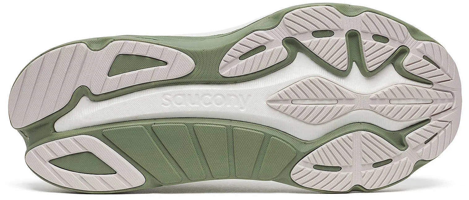 bright shoes Saucony Hurricane 24 Mens Running Shoes - White