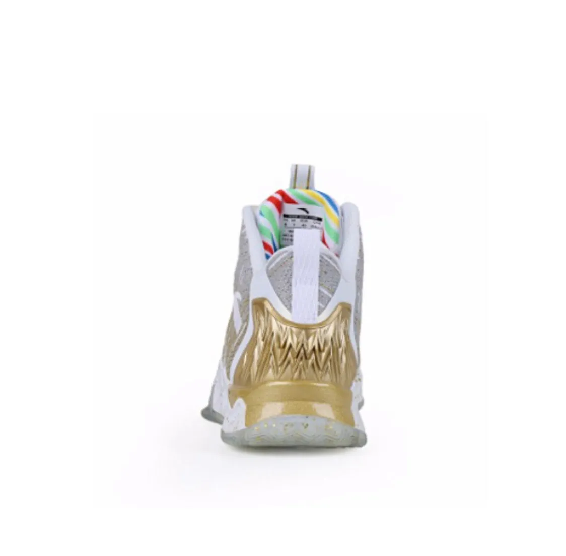 Reliable Durability Multi-Court Usage Anta Men's Klay Thompson Kt2 The Finals White/Gold