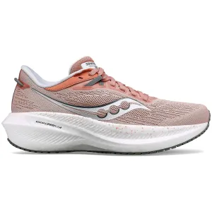 Saucony Triumph 21 Womens Running Shoes - Pink gel inserts