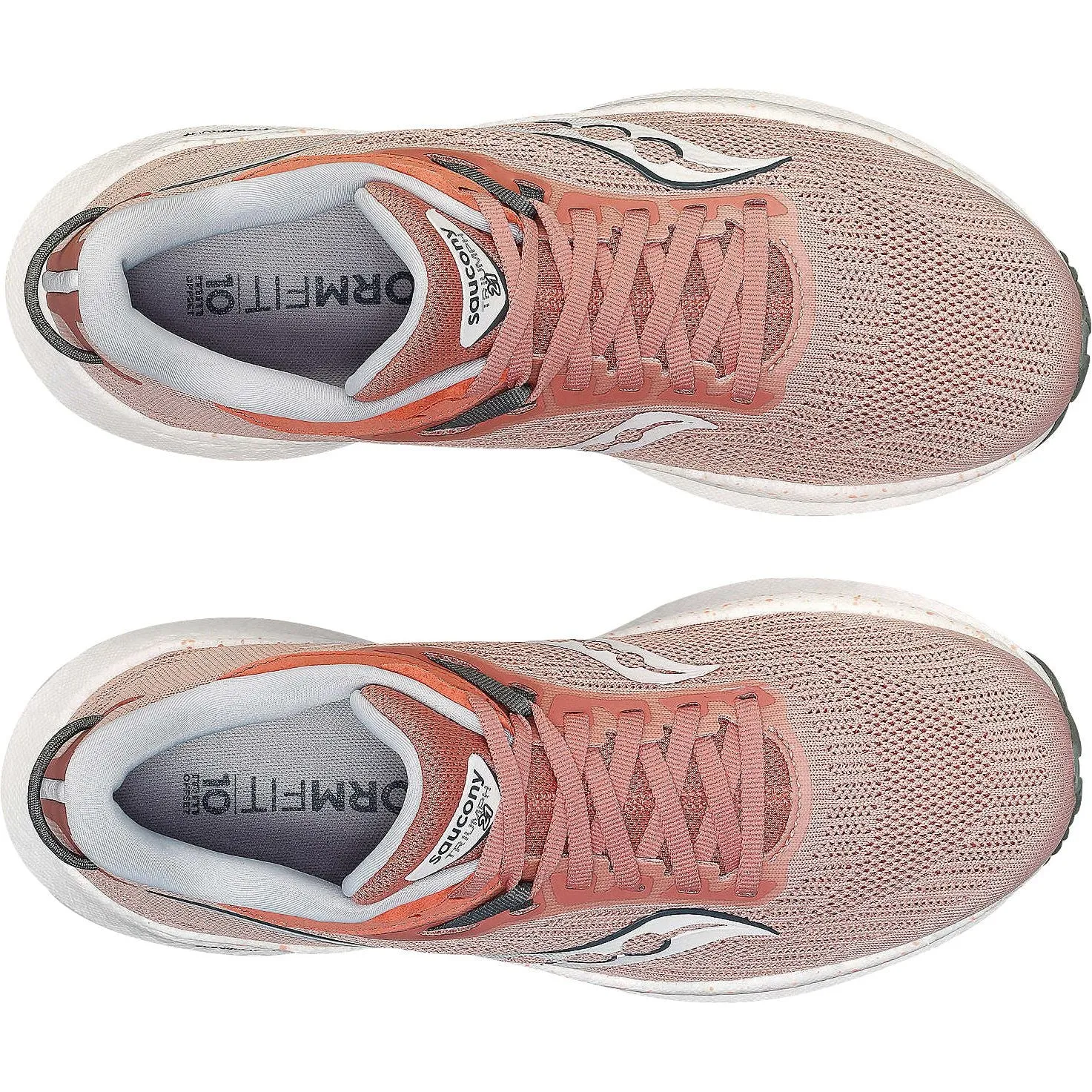 Saucony Triumph 21 Womens Running Shoes - Pink Dark color choice