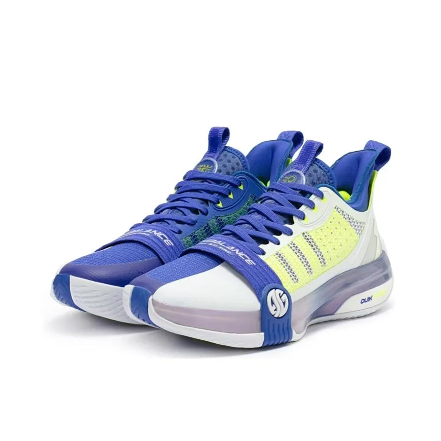 361?? Zen 3 Pro Low - White/Blue Arch Support System Multi Directional Flex Zones