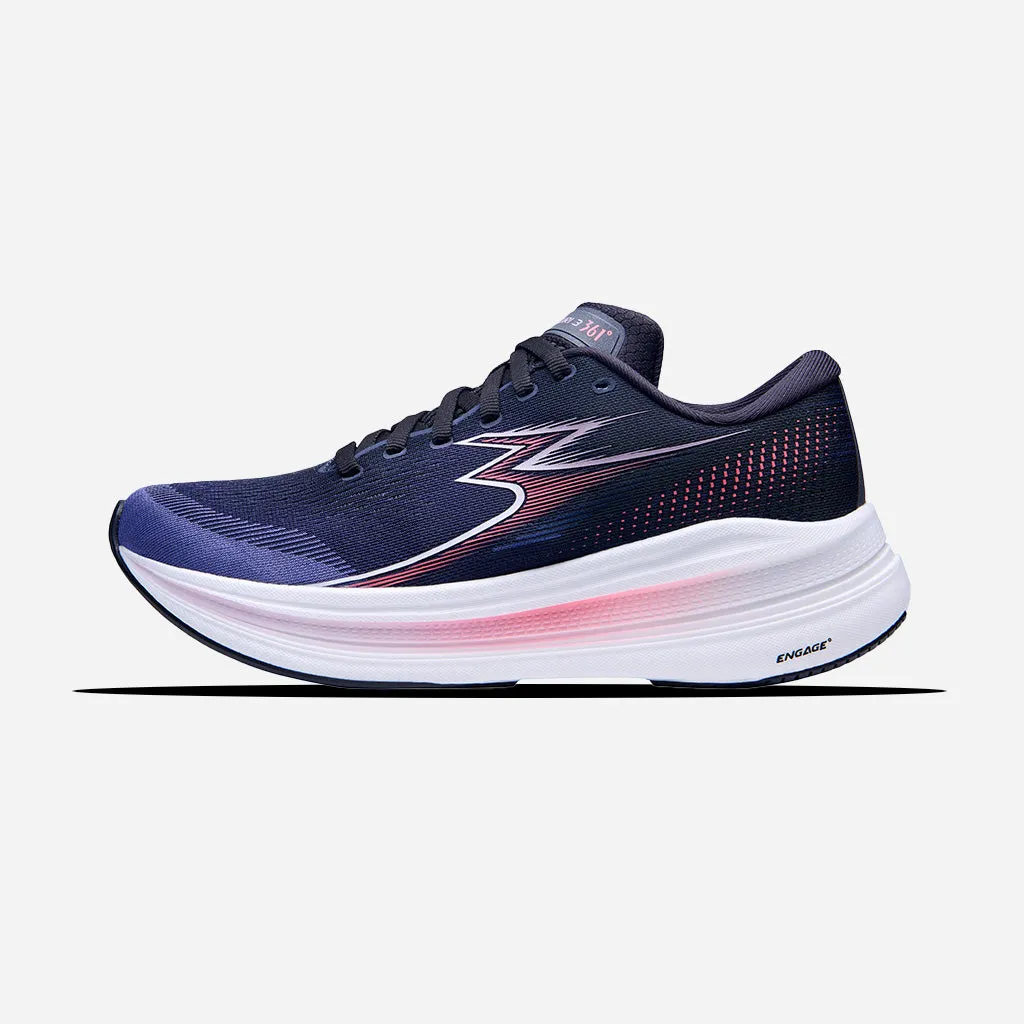 Footbed contour Indoor Workout 361-CENTAURI 3: Peacoat/Sunset Coral