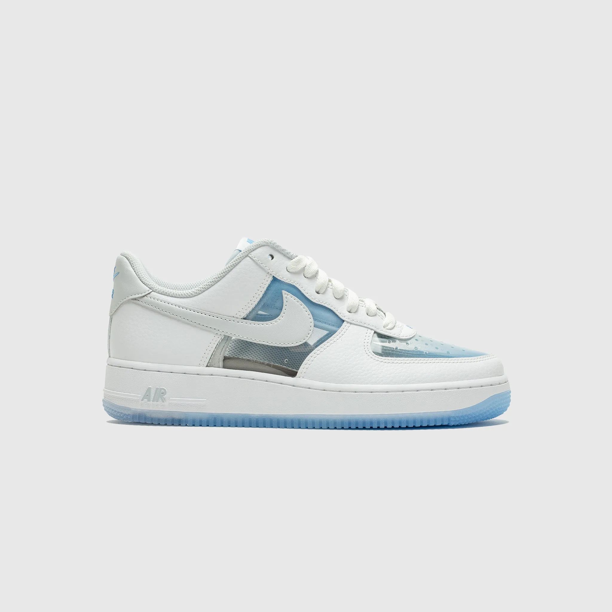 Clean White AIR FORCE 1 RETRO "INVISIBLE WOMAN 2.0"