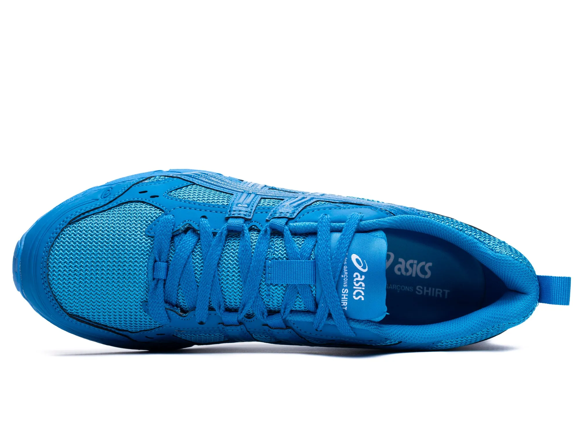 Comme des Gar?ons SHIRT x ASICS Gel Nunobiki in Blue Park running need printed - finish - design shoes
