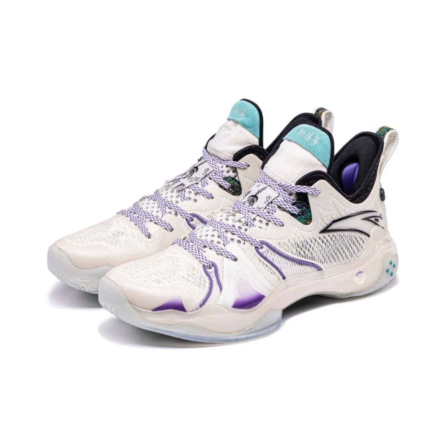 Courtman x Anta Shock Wave 4 Pro - Moment by moment Breathable Mesh Layer TecTuff Toe