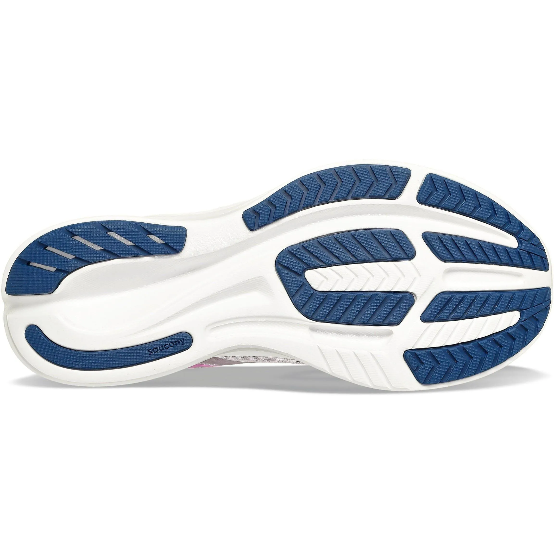 rubber - sole shoes Bounce Reduction Saucony Ride 16 Womens Running Shoes - Purple