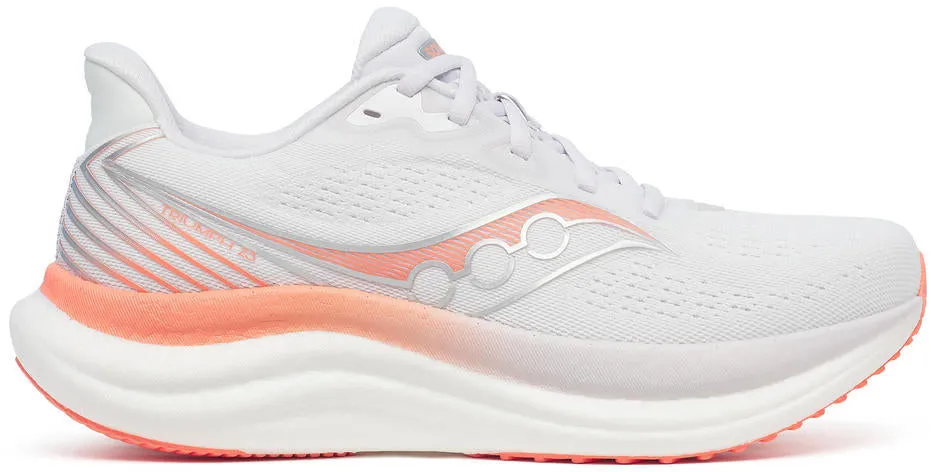 Saucony Triumph 23 Womens Running Shoes - White park - runner
