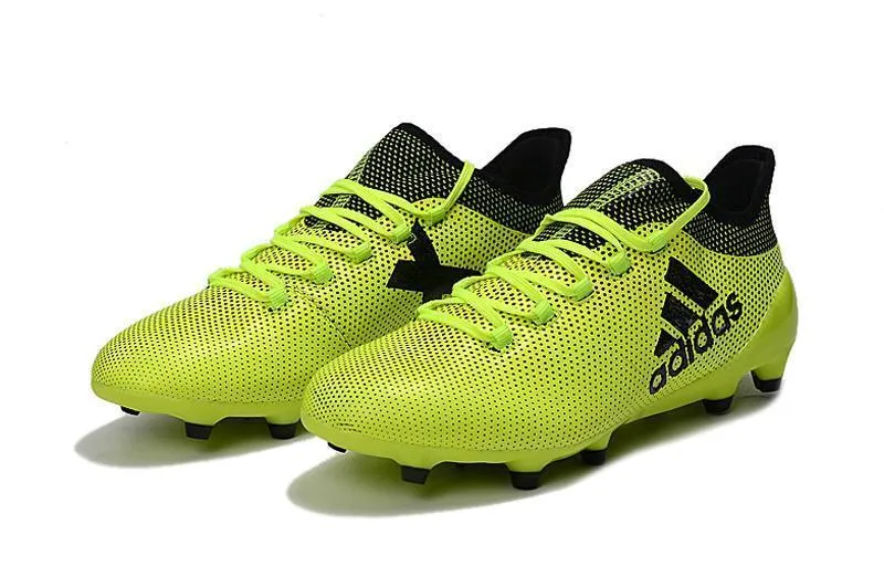 Motion Assist New Adidas X 17.1 FG Soccer Cleats Shoes Green Black