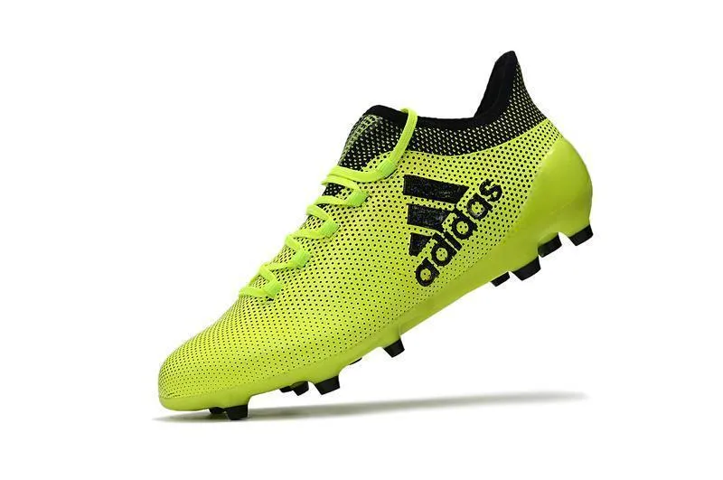 Maximized Flex Heel Pad New Adidas X 17.1 FG Soccer Cleats Shoes Green Black