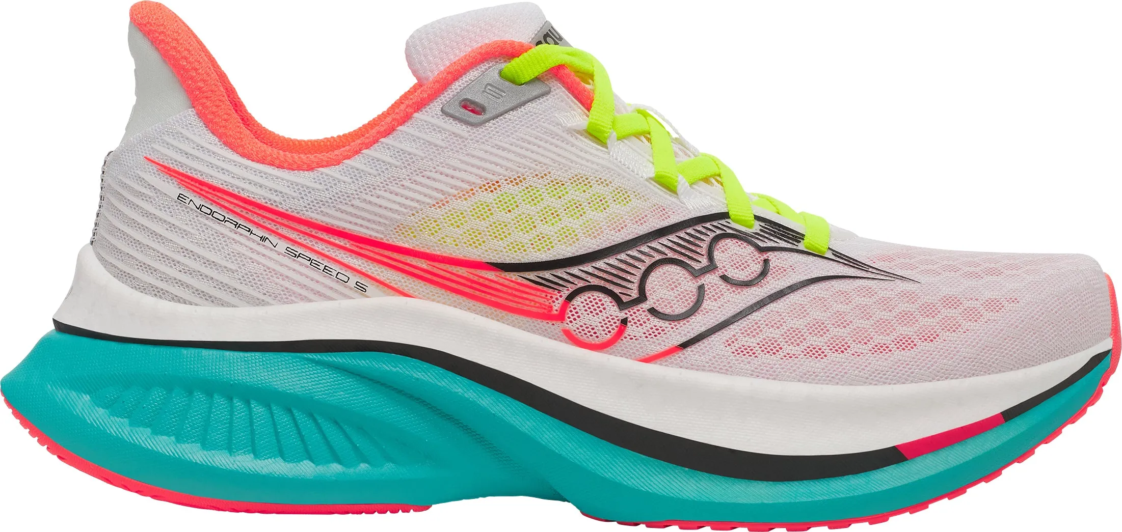 Saucony Endorphin Speed 5 Womens Running Shoes - White race run