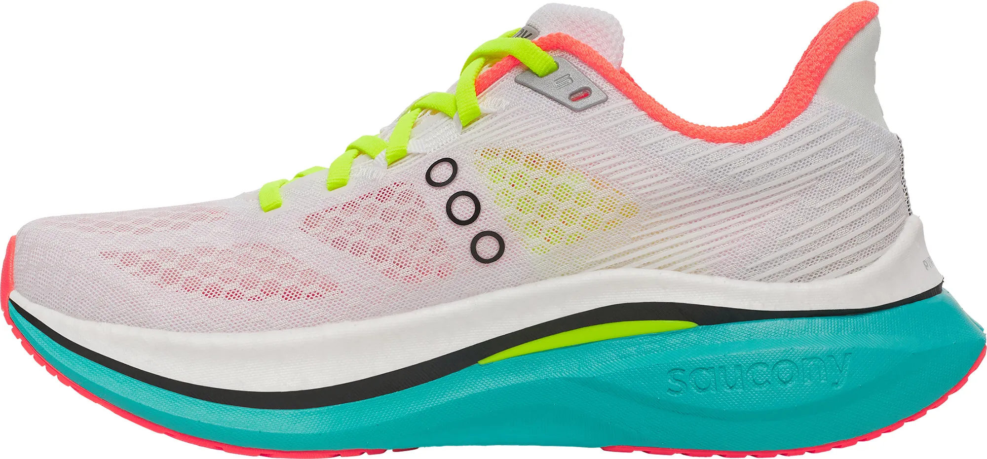 Energy Return Plate Saucony Endorphin Speed 5 Womens Running Shoes - White