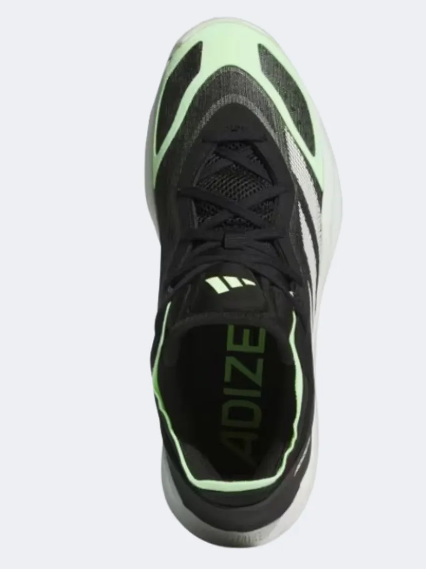 Cotton Base Adidas Adizero Select 2 Men Basketball Shoes Black/White/Green