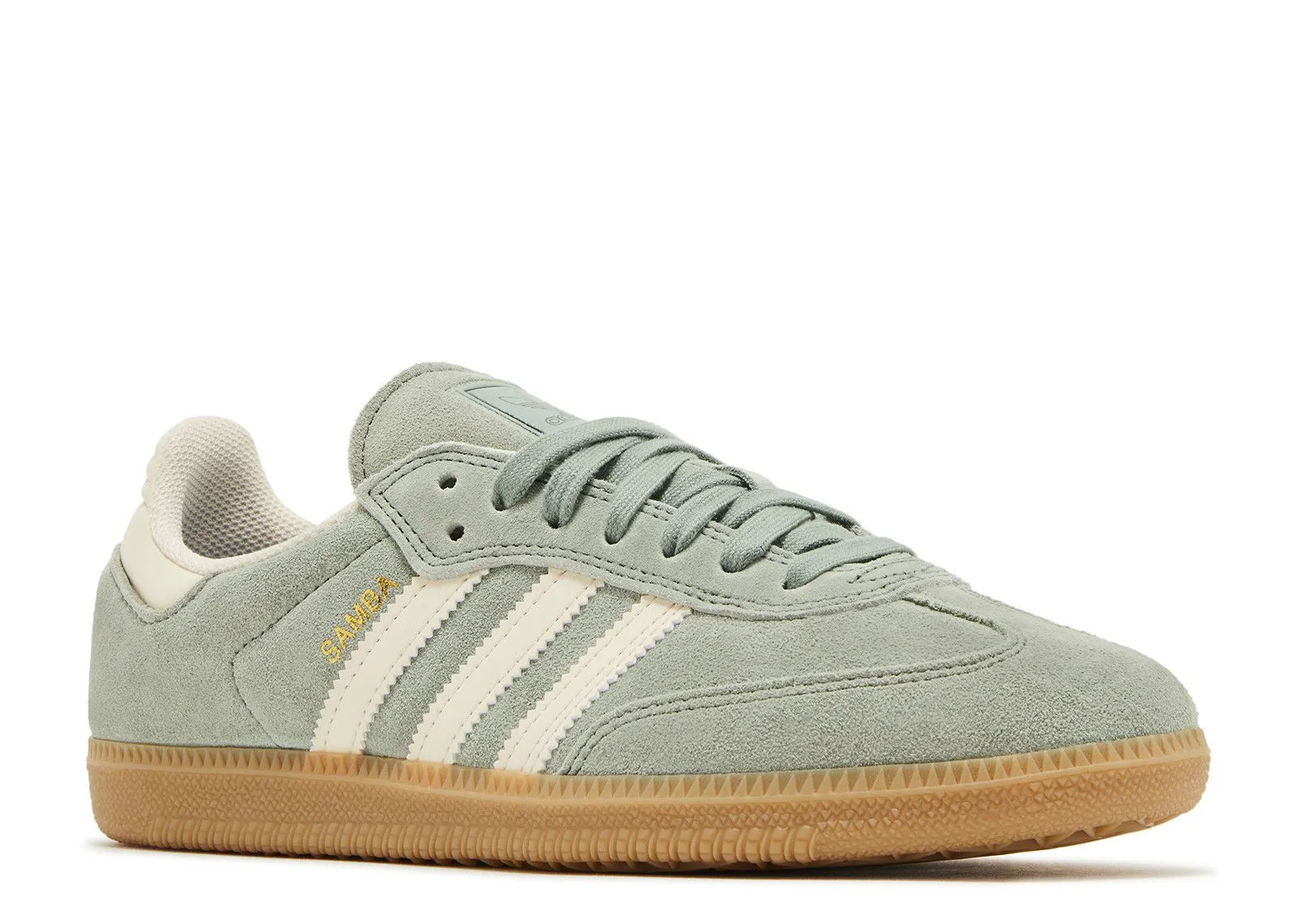 Adidas Samba Silver Green Wonder White Stay Cool